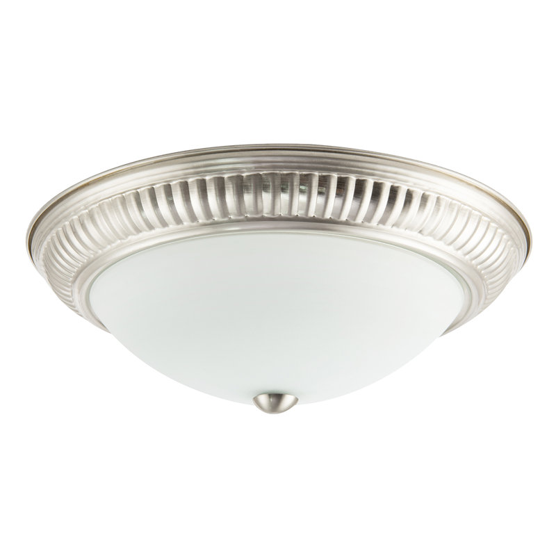 Flush Mount, Satin Nickel