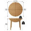 Table de salle à manger extensible peu encombrante pour 2 à 4 personnes-1881894714