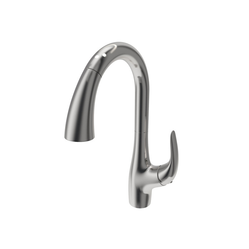 Robinet de cuisine rétractable Pagano 2.0, Acier inoxydable