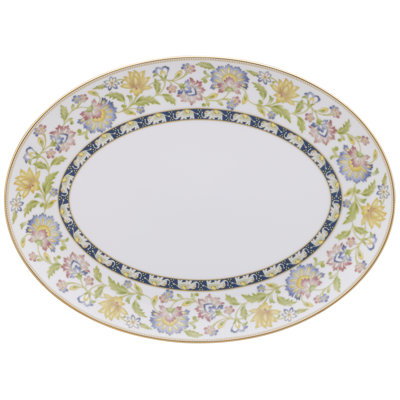 Noritake Tusker Garden Oval Platter, 14"
