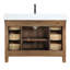 Ensemble de meuble-lavabo simple avec miroir Javier-1168159673