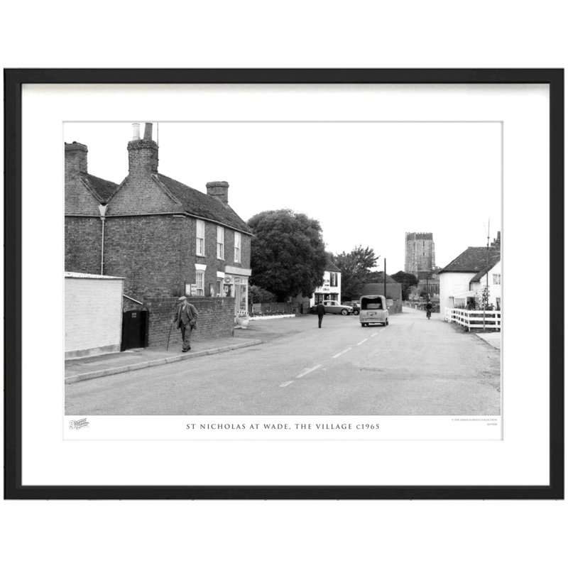 St Nicholas At Wade, The Village C1965 by Francis Frith - Single Picture Frame Print, 60cm H x 80cm W x 2.3cm D