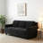2-Piece Modern Flannelette Fabric Living Room Set-738899885