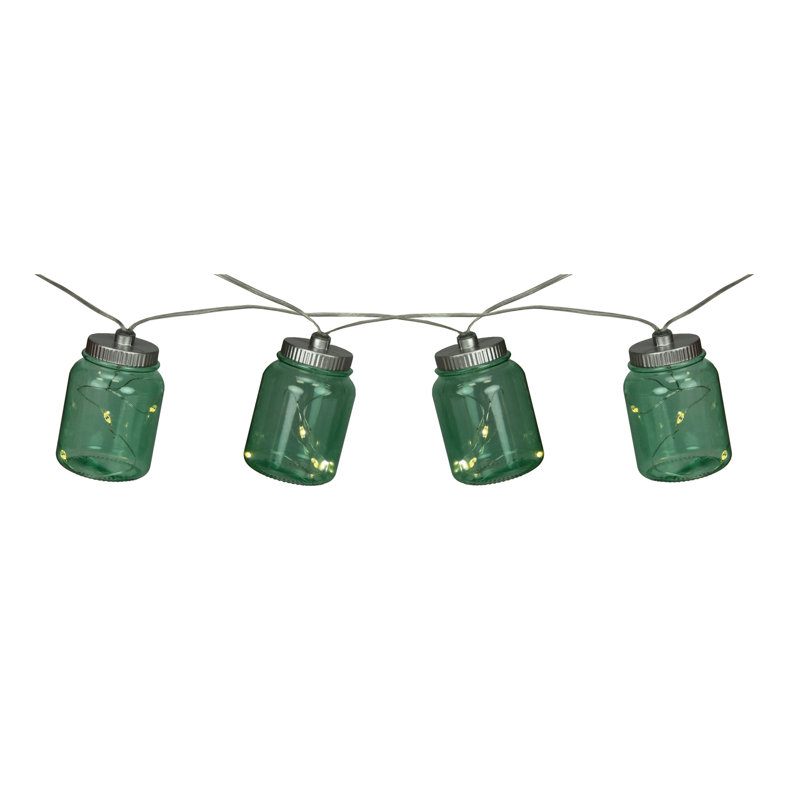 10 - Bulb 10'' Battery Powered LED Novelty String Light
