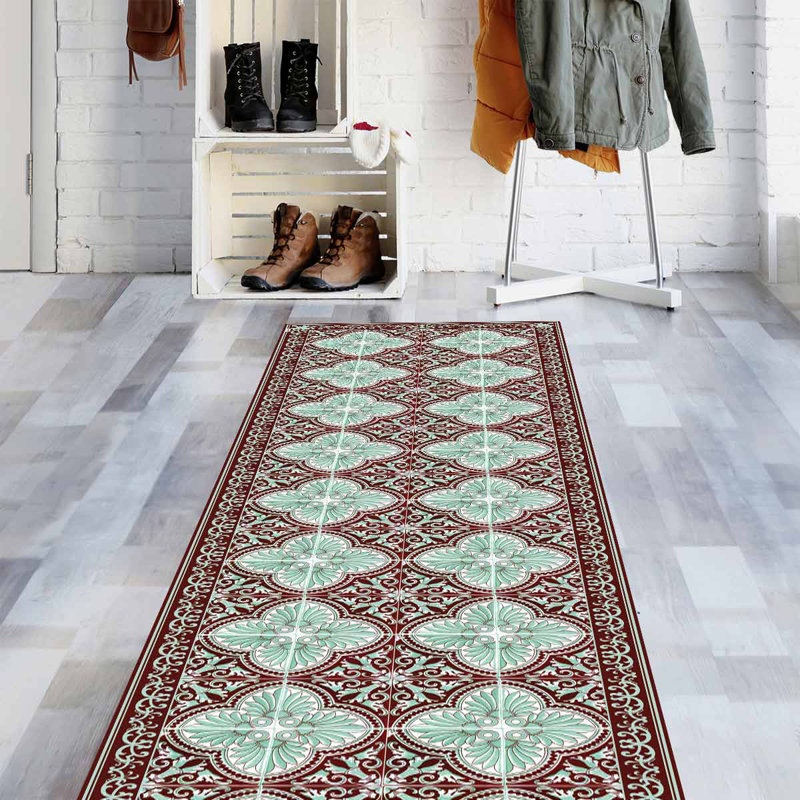 Bynoe Geometric Kitchen Mat, Runner 65 x 266cm