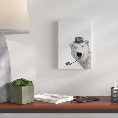 Smokey Bear II - Wrapped Canvas Painting