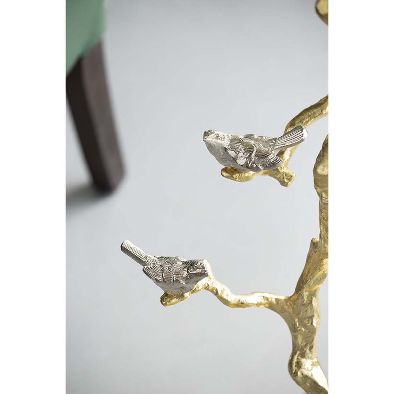 Celles Tray Top End Table, Gold