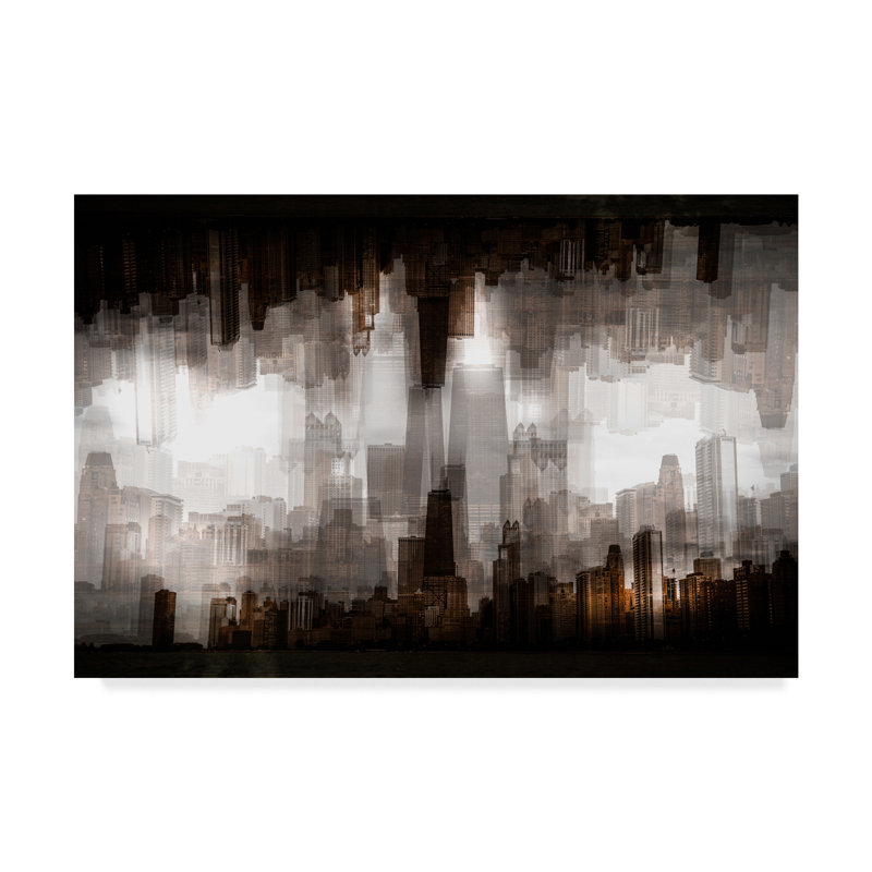 « Chicago Skyline » par Carmine Chiriaco-impression sur toile