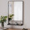 Miroir de salle de bain rectangulaire avec tablettes Tillymae