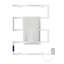 Chauffe-serviettes électrique blanc mat Voltaire-98076168