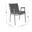 Chaise empilable robuste avec accoudoirs Aliya-200365586-200365598