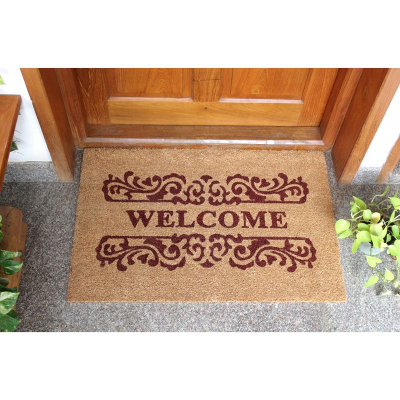 Tapis d'extérieur antidérapant Brungardt