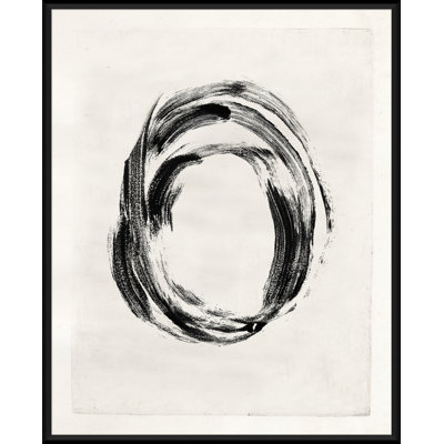 Mid-Century Homage - Peinture encadrée sur papier