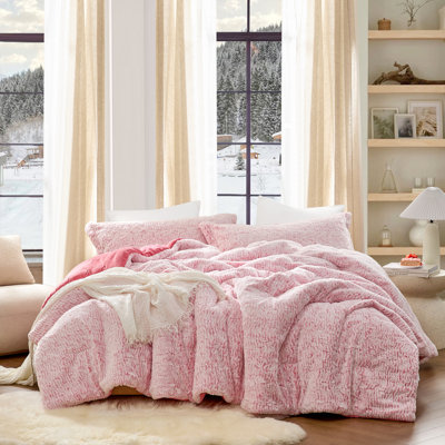 Shortcake - Coma Inducer Oversized Comforter Set - Strawberry Pink