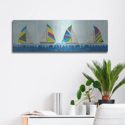 «Rainbow Spinnakers V» par Courtney Prahl