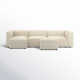 Winnie 4 - Piece Modular Upholstered Chaise L-Sectional