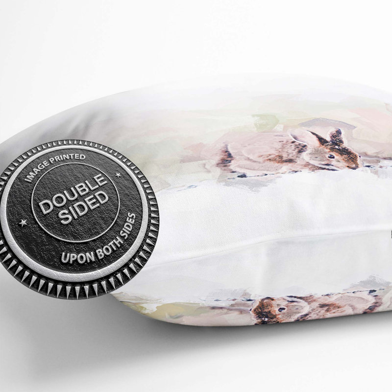 Square Throw Cushion, 40cm H x 40cm W x 15cm D