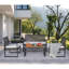 Ensemble de meubles de patio 4 pièces avec balcon et véranda-1465654184