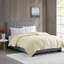 Couverture légère en duvet synthétique avec bordure en satin-113920746-113920743