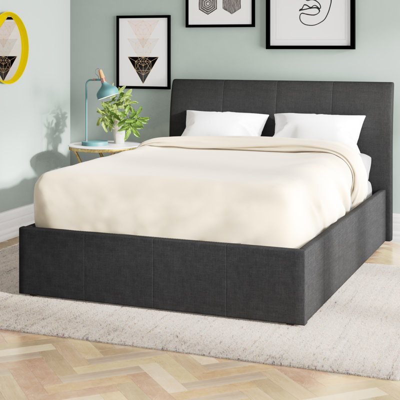 Magdalen Upholstered Ottoman Storage Bed, Double (4'6)
