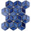 Hudson Rhombus 2" x 3" Porcelain Mosaic Wall & Floor Tile