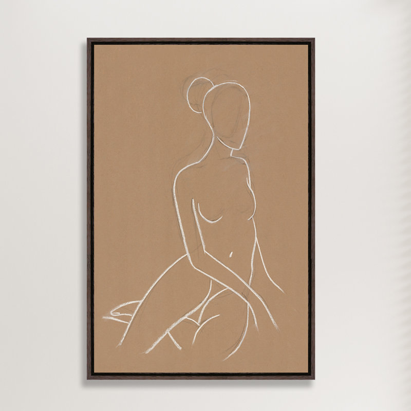 «Lines & Curves III» par Ryan Brown - reproduction d'art sur toile
