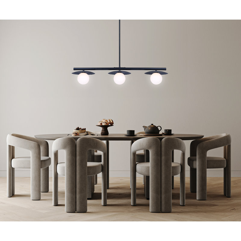Luminaire suspendu 3 lumières Hedden