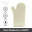 Gant de cuisine en silicone - crème-115217981