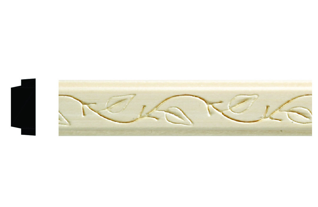 0.88'' H x 96'' W x 0.38'' D Wood Casing Ornamental Mouldings