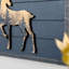 Décoration murale forêt en bois de cerf