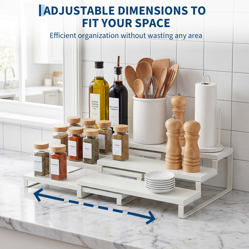 Spice Rack, White