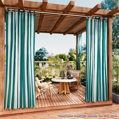 Stripe Outdoor Tab Top Panel