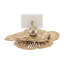 Aluminium Salma or fleur statuaire - objet de décoration élégant-277598111