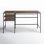 Jensen Iron and Wood Writing Desk