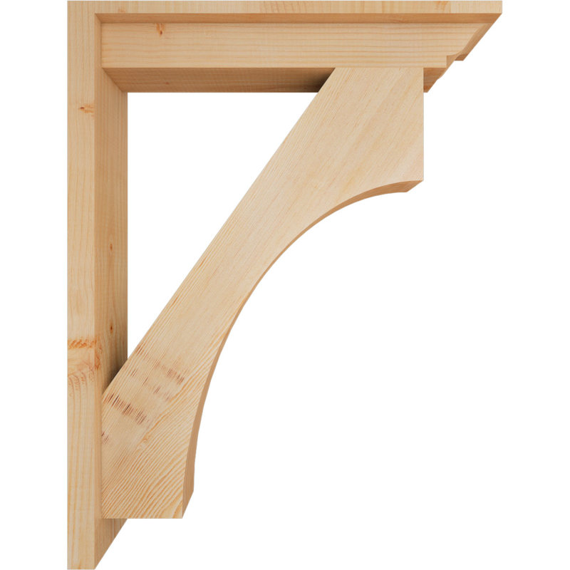 Persienne en bois Westlake, Sapin Douglas de 5 1/2 po (lisse), P 26 po x H 34 po
