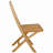 Coster Folding Teak Patio Dining Chair
