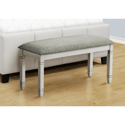 Rectangular Bench, Dining Room Bench, Upholstered Bench For Entryway And Bedroom