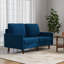 Milman 144.5Cm Velvet Square Arms Loveseat-434294753