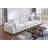 Squared Arm Wide Seat Upholstered Sofa-1464318006