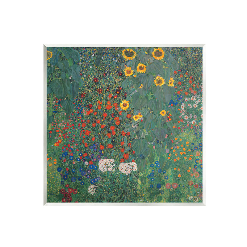 «Modern Flower Garden» par Gustav Klimt