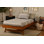 Lit gigogne escamotable en bois massif Lynnfield, avec matelas non inclus