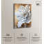 Florals "Bloom White Petals" par Art Remedy sur toile-99523566-99523549