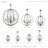 Ledjon 6 - Light Dimmable Globe Chandelier-1085104377