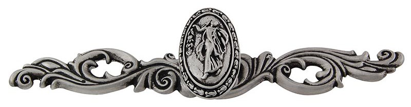 Poignée fantaisie Sforza 1,75 po, Nickel antique