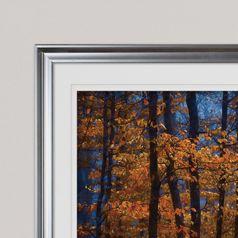 " The Path Of Midas ", Silver Framed, 31" H x 43" W x 1.5" D