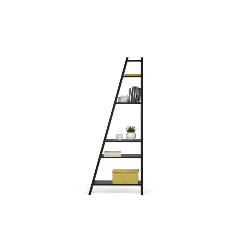 Delta Geometric Bookcase, Pure Black