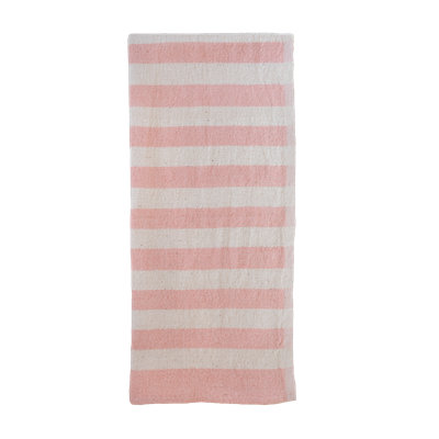 Débarbouillette à rayures Blush