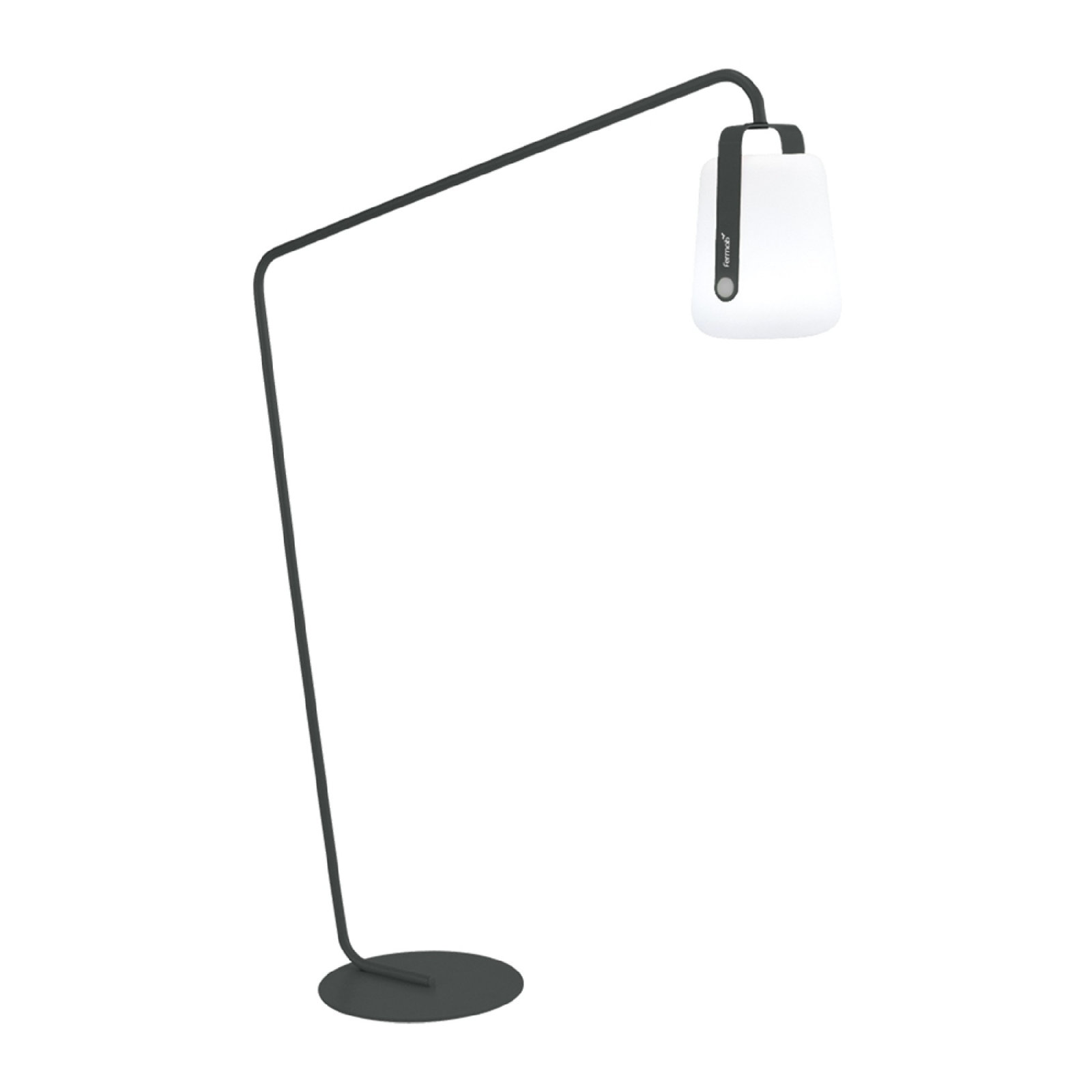 Balad 75" Battery Powered Outdoor Lantern Accessory, Anthracite