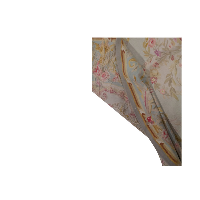 Aubusson Renaissance Wool Oriental Area Rug