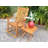 Moseley Rectangular Teak Solid Wood Yes Outdoor Side Table , 20 " W 20 " D